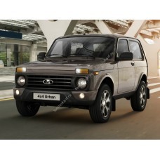 Съемная тонировка на передние боковые стекла ВАЗ VAZ Lada Лада Нива Niva 2121 Коротыш